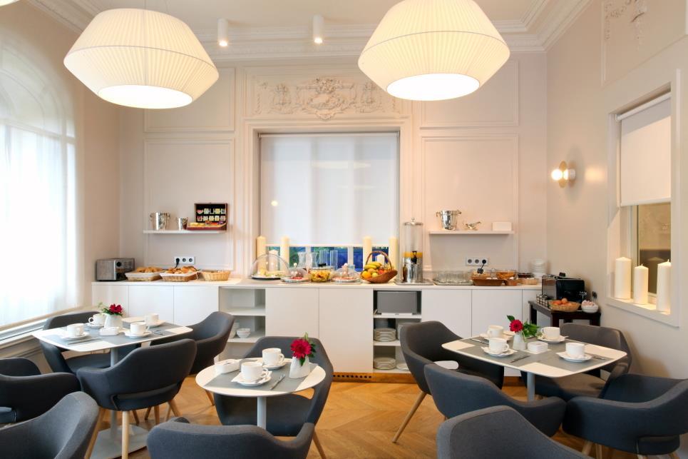 Hotel Golden Tulip Washington Opera París Restaurante foto